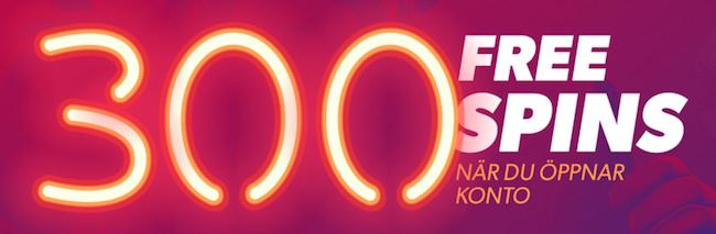 300 free spins på iGame